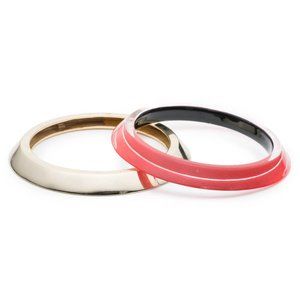Angled Bangle Set Bracelet